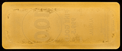 Gold Bar Aurum® 100mg 24k Gold Bill